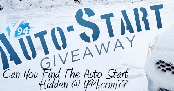 Y94Official's tweet photo. Hey! Nobody has found our hidden autostart yet! Find it... win it!! https://t.co/M7dG1MGUSH https://t.co/1CkTbt4xsZ