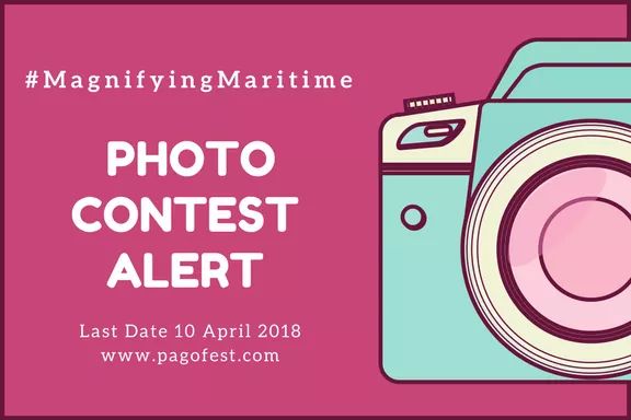 PAGoFestival's tweet photo. #PhotoContestAlert
Make your shot a masterstroke ! Follow Us Tag Us Pin pictures with #MagnifyingMaritime #LetsPAGo ! Cool Giveaways >1st Prize: Bose Bluetooth Speakers > Worth Rs.9200 / 2nd Prize: Kindle E-reader > Worth Rs.6000 / 3rd Prize: Wildcraft Backpack > Worth Rs.4300 https://t.co/xee2SSf5pH