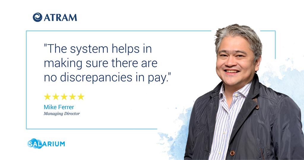SalariumPayroll's tweet photo. With us, the ATR Asset Management Group (ATRAM) makes sure that their employees are paid correctly. The company goes about its daily hustle without the troubles caused by manual computations of salaries &amp; taxes.

Visit https://t.co/EFCnaIbUap to learn more. 

#testimonialtuesday https://t.co/lEKEkjbS0z