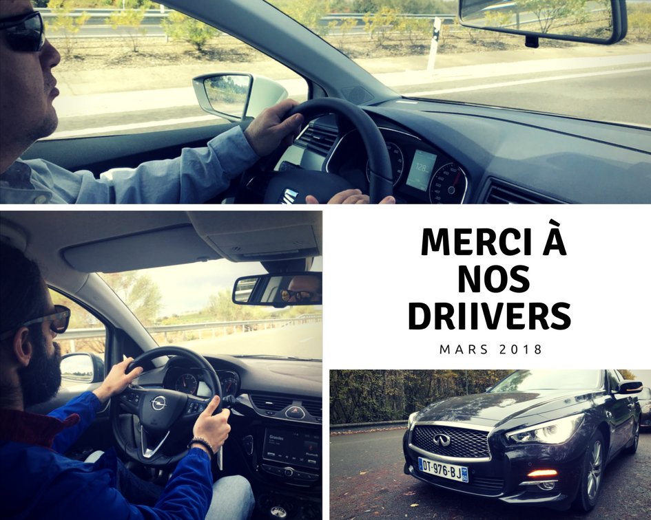 DriiveMe_Fr's tweet photo. Merci à tous nos Driivers pour leurs partages en mars !
#happydriiver #driiveme #bonplan #voyage https://t.co/aTXbtiAUYR