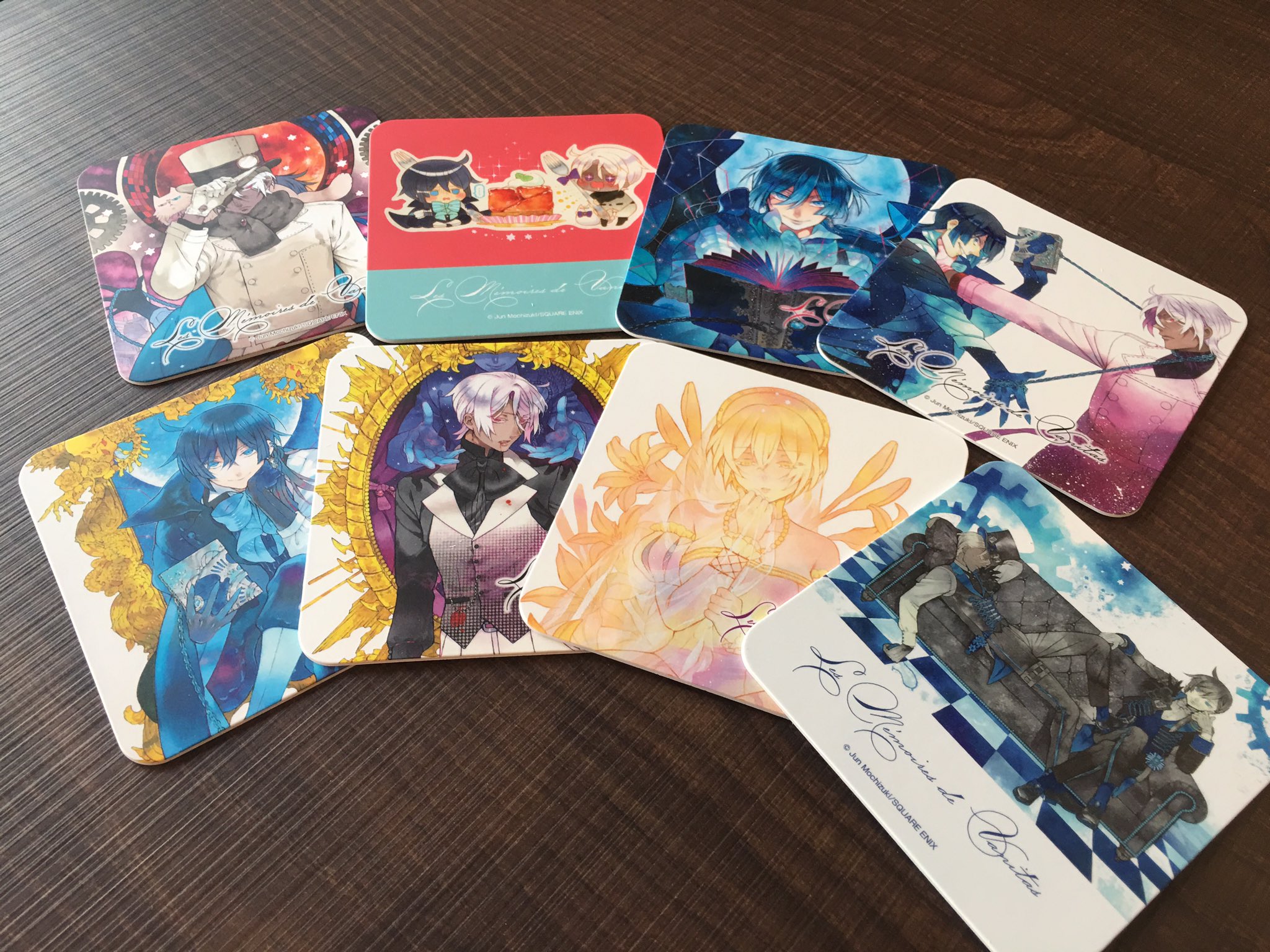 望月淳画業20周年企画 -蒼に巡る旅路-」コラボカフェメニュー