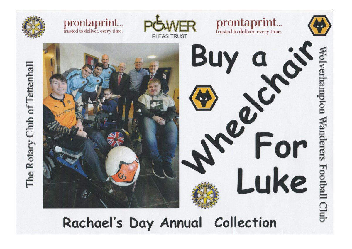 keithoberry's tweet photo. Help us buy a wheelchair for Luke tonight. Drop a quid in the yellow bucket shaken by the guys in the high viz shirts! https://t.co/44FULD2iUs