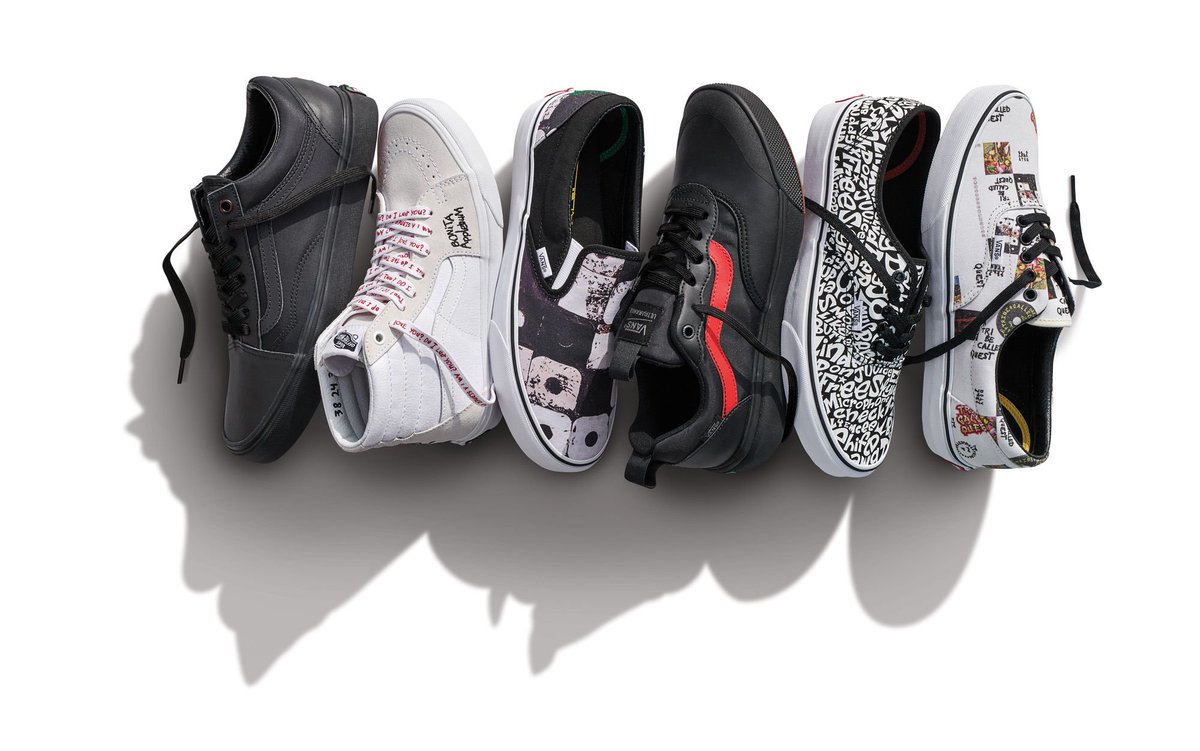 MODE: @VANS_66 et <a href="/ATCQ/">ATCQ</a> lâche une gamme inédite de chaussures 🌱
buff.ly/2pZtTTZ