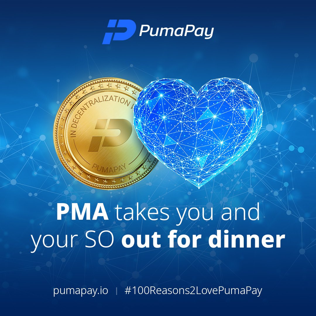 PumaPay's tweet photo. 100 Reasons to Love PumaPay. Share yours! #100Reasons2LovePumaPay #love #PumaPay #crypto #blockchain #ico #startup #crowdsale https://t.co/eqDT4qRywP