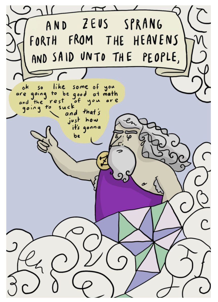 FryRsquared's tweet image. Have you seen @oliviawalch&apos;s illustrated &quot;Some Myths about Math&quot; yet? It&apos;s the most marvellous thing: oliviawalch.com/files/smam.pdf