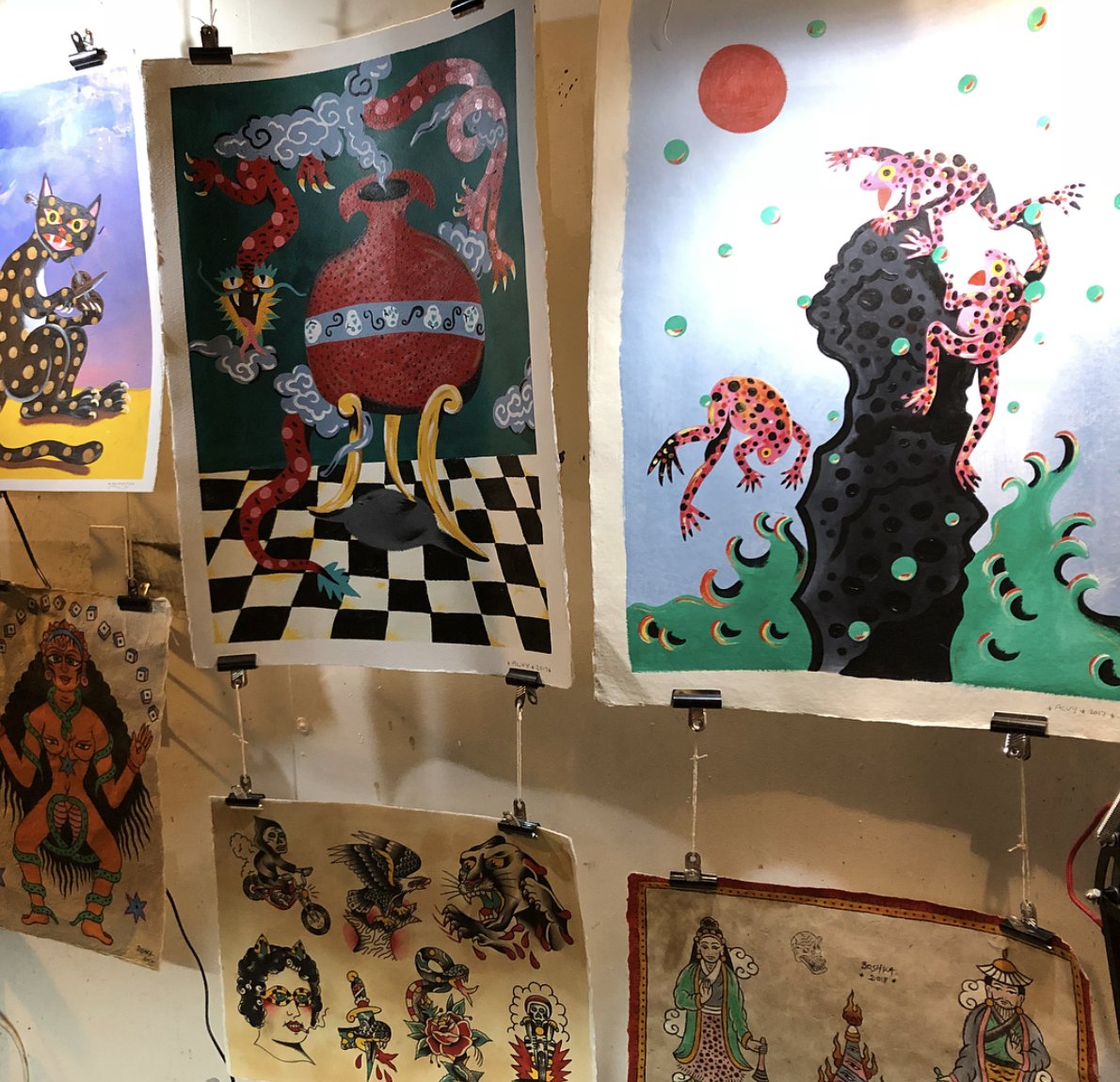 .#LiamAlvy artist and tattooist <a href="/BOLTmotorcycles/">BOLT london</a> / alvyspaintshop.bigcartel.com  / <a href="/TFBtattoo/">TFBtattoo</a> goo.gl/8F7rD6   #tattoos