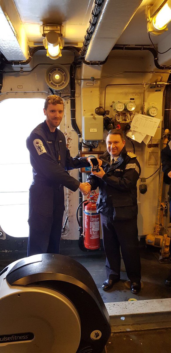 MCM1_CREW1's tweet photo. Awards given out to members of MCM1C1. Now Acting Leading Hand Rawson and a LSGCM for PO O'Rourke @MCM1_CREW1 @CaptainMFP @RoyalNavy https://t.co/F2z72ZRbDL