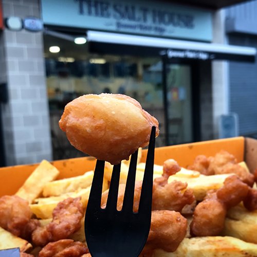 belfastbites1's tweet photo. Hands up if you're permanently in the mood for a chippy! 🙋‍♀️🙋‍♂️New blog post now live on our trip to @TheSaltHouseBW! https://t.co/7E385oiHN9 https://t.co/rtwdK6z7FF