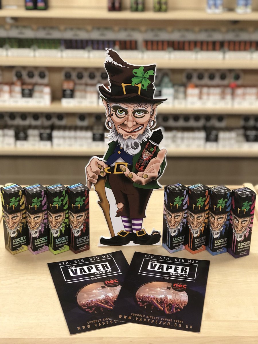 premierecigs's tweet photo. Let’s beat those #backtowork blues and have a #giveaway 🎉 To enter just retweet and favourite this post! We’re giving one winner the FULL Lucky 13 Liquid Range plus 2 tickets to @VaperExpoUK .Winner will be drawn 20/04/18 via Tweetdraw and must be following us at time of draw 💨 https://t.co/elBtVarGMa