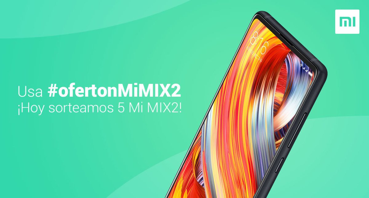 XiaomiEspana's tweet image. En una hora tendremos disponible el increíble #MiMIX2 por 399€, y para celebrarlo ¡REGALAMOS HOY 5! RT y comenta usando #ofertonMiMIX2 y podrás ser uno de los afortunados.