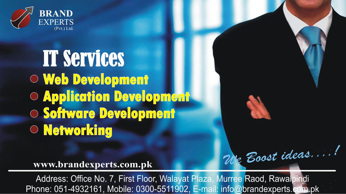 BrandExperts007's tweet photo. #BrandExperts #SEO #Web_Development #Financial_Corporate #Book_Keeping #Receivable_Payable_Management #Internal_Audit #Financial_Reporting #Taxation #NTN_SECP #IT_Services
#Digital_Marketing #Social_Media_Marketing #Web_Designing #Com_Registration #Business #Marketing https://t.co/f20MOUCYef