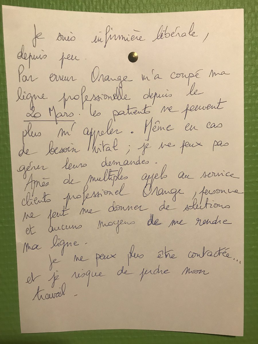 Guillaume_Bache's tweet photo. Ma mère est en train de perdre son travail à cause @orange et comme je sais que Twitter peut faire ses miracles merci de RT au maximum https://t.co/akHTy9iPkl
