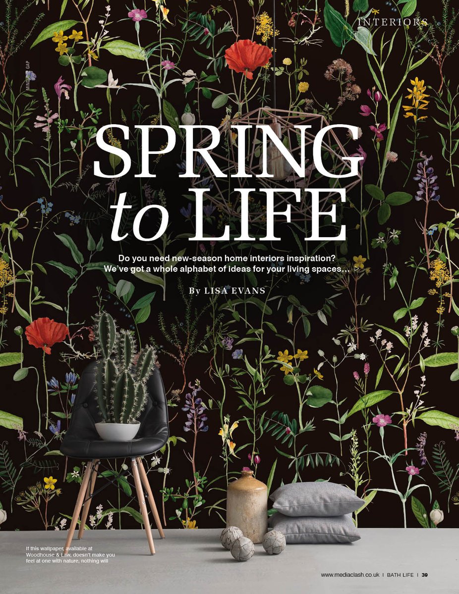 In our new issue, we've got a whole alphabet of ideas for your living spaces. Take a look at all 10 pages of trends, here: issuu.com/mediaclash/doc…