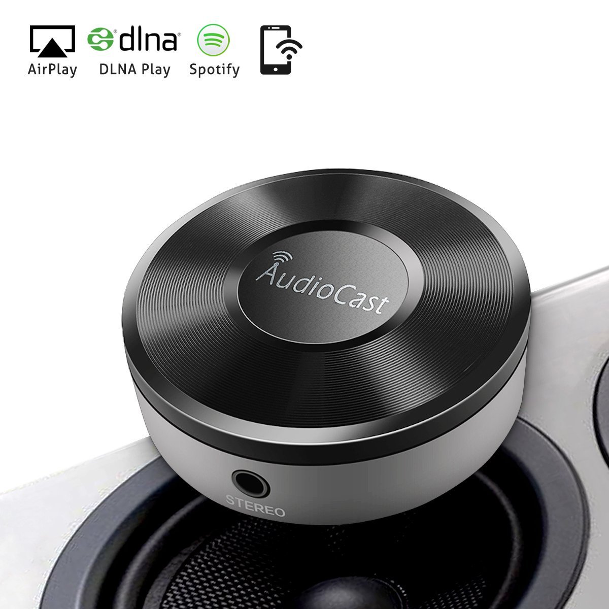 GR8ProWorkshop's tweet photo. 33% OFF #sale #save #audioreceiver @amazon ANEWISH Wireless Wifi Audio Receiver DLNA Airplay Wifi Music Adapter Streams Wireless Audio &amp; Music to Speaker System Over Wi-Fi Network from Mobile Device https://t.co/HroLN9MoTx https://t.co/01X4mEzjod