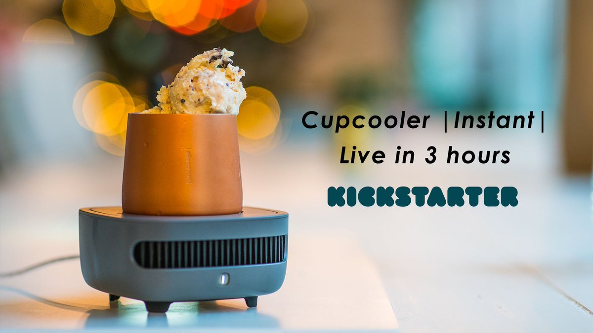designnest_eu's tweet image. Oh boy, long waited CupCooler project is going live on #Kickstarter in 3 hours (9am EST/3pm CET)! Get you finger ready for super early bird offer at €45! #backthisproject #crowdfunding #Delft