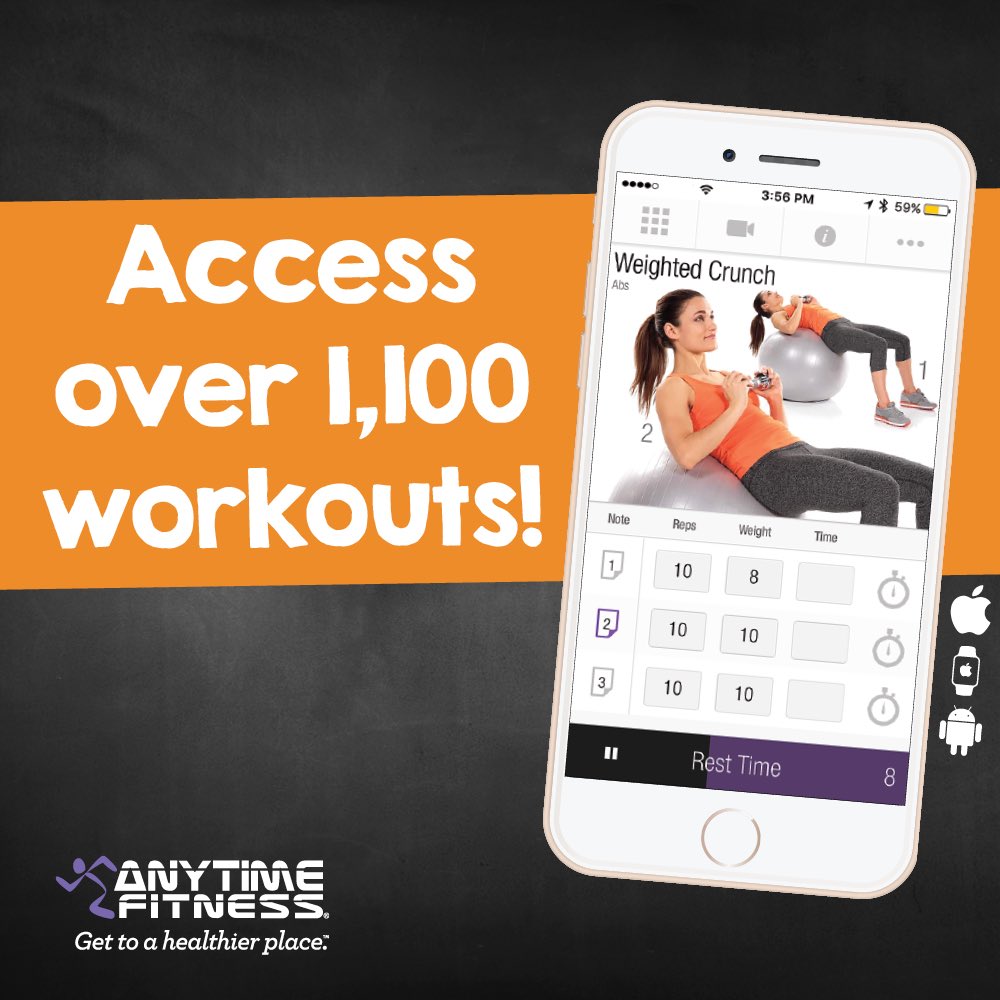 anytime_ruislip's tweet photo. Anytime Workouts!

Download our app and receive access to over 1,100 workouts included FREE with your membership 💪🏋️😎 #AnytimeFitness #anytimeworkouts #app #gym #exercise #Training #24hourfitness #healthylifestyle https://t.co/i7QIb8Drfe