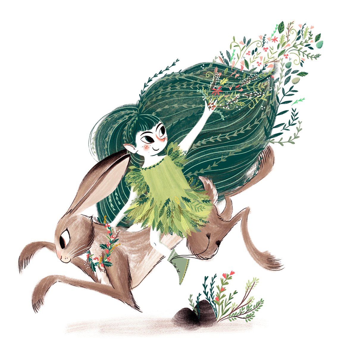 Riding out of the bank holiday weekend like 🌿
#spring #brightreads #kidlitart #storytime