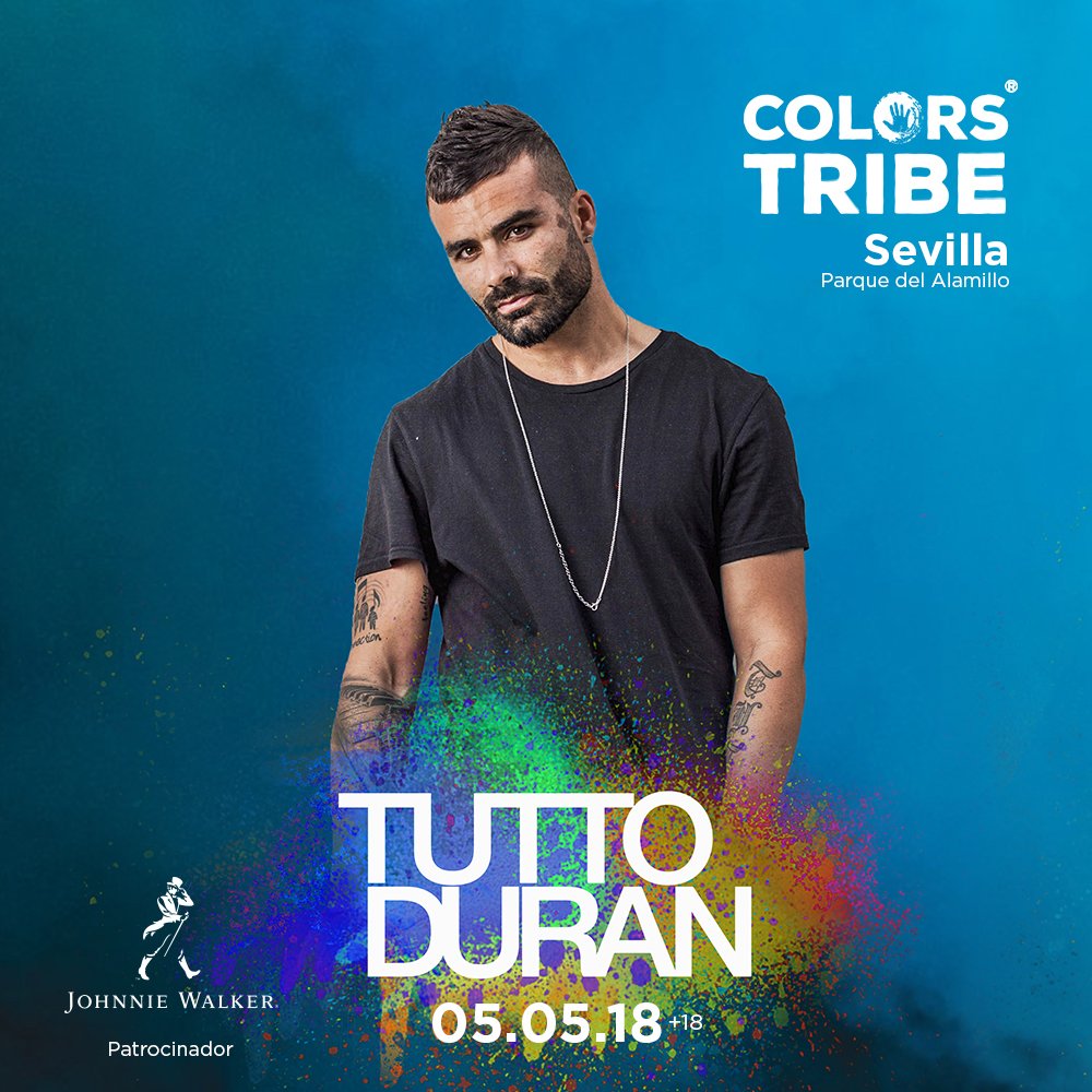colorstribe's tweet photo. ¡El próximo 05 de mayo estará con nosotros Tutto Durán ! ¡No te pierdas su actuación en #ColorsTribe #Sevilla! ➡ https://t.co/TF2Ed1RBzk https://t.co/CU7XhvEks1