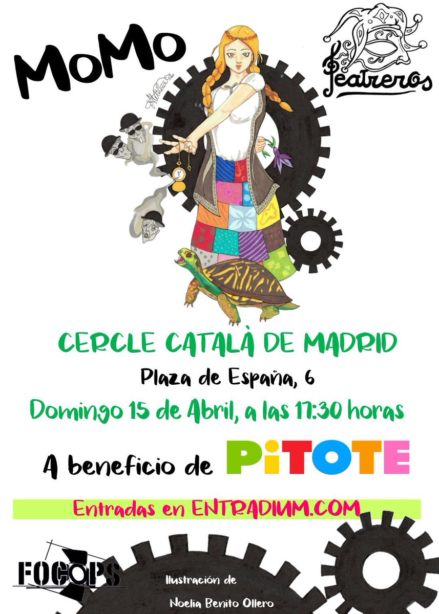 GrupoTeatreros's tweet photo. 📣 ¡BUENOS DÍAS! Mirad cuántas cosas importantes nos trae abril. 

📌 Sábado 14 de abril a las 18:00 CEIP San Juan Bosco.
📌 Domingo 15 de abril a las 17:30 Cercle Català de Madrid.

Más información en https://t.co/U9foA9TVr8

ENTRADAS ➡️ https://t.co/EuDC1G4Y9F https://t.co/VDxKSPclHs