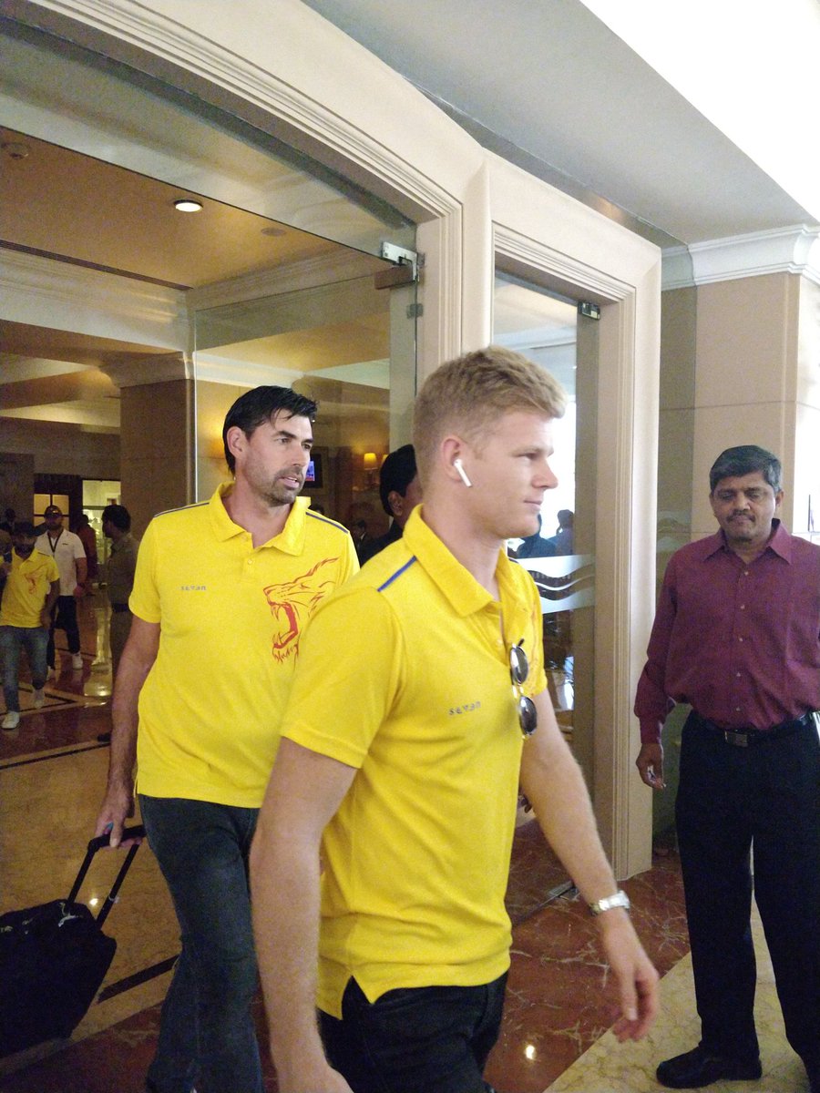 ChennaiIPL's tweet photo. Here we come, Mumbai! #WhistlePodu💛🦁 https://t.co/F2i349PY8S