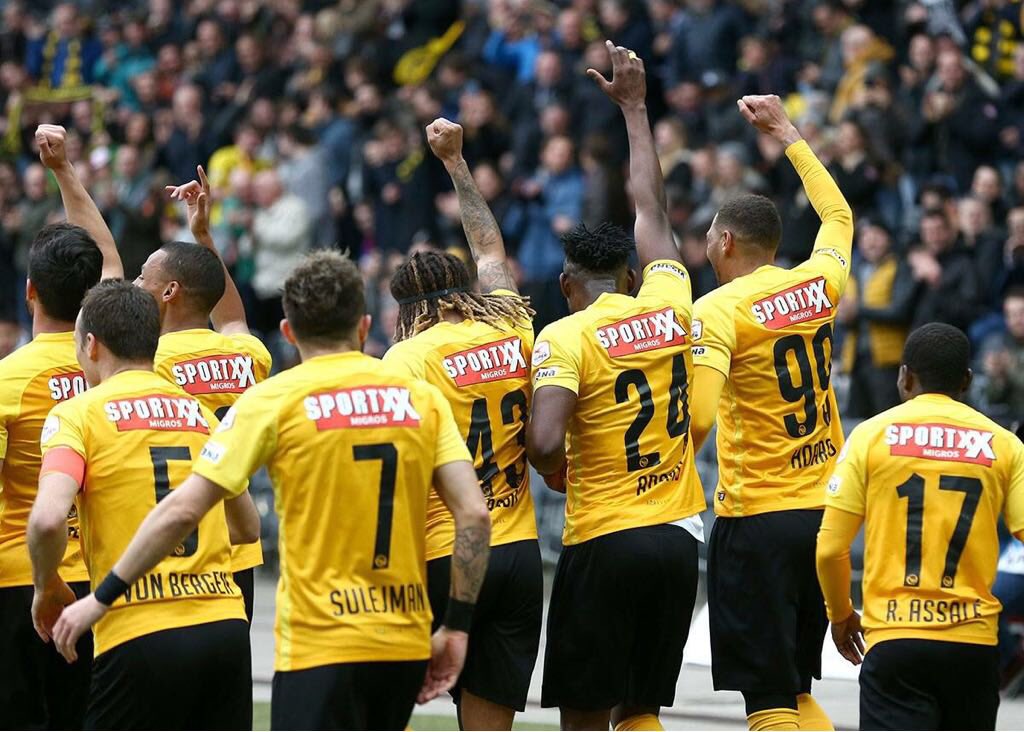 KassimAdams24's tweet photo. @mreazi Akwaaba to celebrate @hoarauguillaume first goal against Basel yesterday 🇬🇭🇬🇭⚽️⚽️💛🖤 https://t.co/6to9v7vyeV