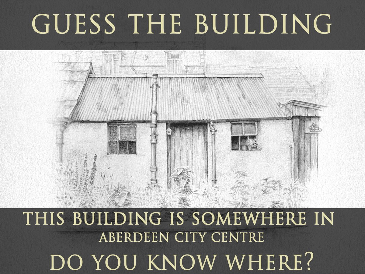 aberdeen_art's tweet photo. Easter Challenge- Guess the building! 
It's somewhere in Aberdeen City, but do you know where? Put your local knowledge to the test - #art #aberdeenart #framedart #originalart #localartist #localbusiness #easter https://t.co/1E68Kjz8YP
