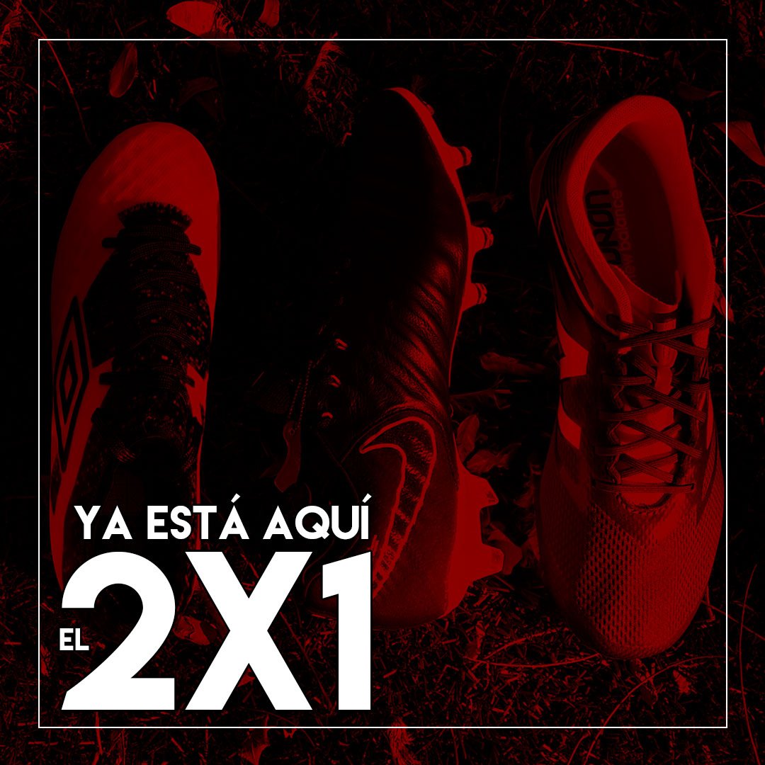 Lo estabas esperando y ya está aquí. Durante todo el mes de Abril llega la mayor promo de Soccerfactory. Nuestro 2x1. ¡No la dejes escapar! 👏
Ir a la promo >> goo.gl/km2BDj