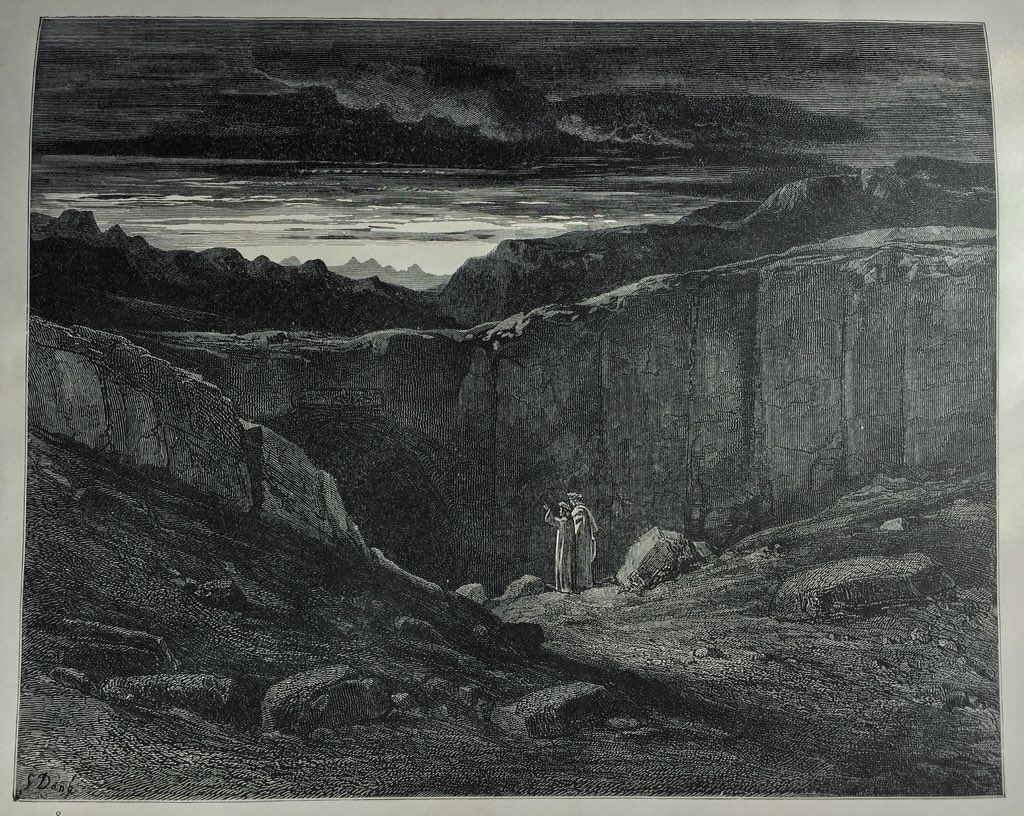 SarahMHarding's tweet photo. Another Day in Hell.
Day 8.
Abandon Hope.
Canto III
#anotherdayinhell #avisionofhell #Dante2018 #Dore #GustaveDore #Gothic #illustrations #illustrationart https://t.co/KwlXiuooxC