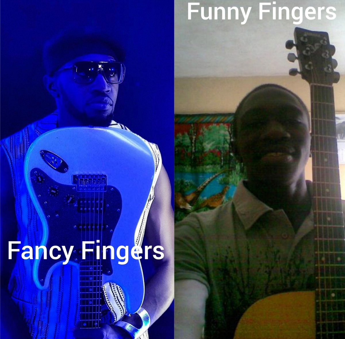 A quick question to the ladies. Who would you rather give out your number to? #FancyFingers  or #FunnyFingers? Can't wait to see the lies 🤣 #RewindSelekta #Rewind