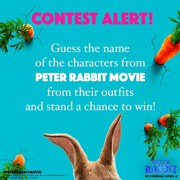 #PeterRabbit #contest is on!!! Have you participated yet? 😊 Click here: m.facebook.com/story.php?stor… #contestalert #indiacontest with <a href="/SonyPicsIndia/">Sony Pictures India</a>