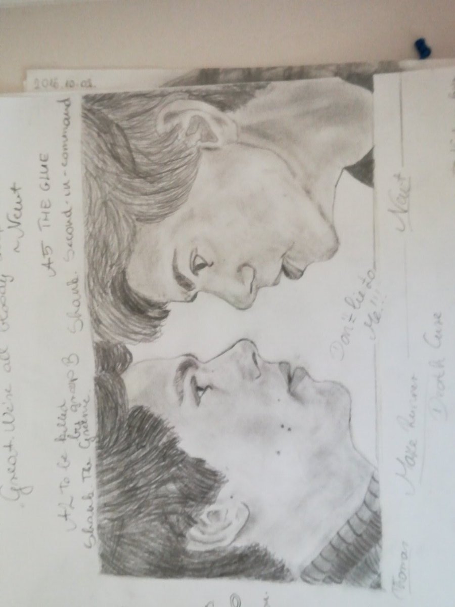VargaNoemi5's tweet photo. @dylanobrien @SangsterThomas
Look this is my draw
"You still care about her, don't you?
Don't lie to me!"
Newt &amp; Thomas❤️
Thomas &amp; Dylan ❤️
My two heroes ❤️❤️ https://t.co/uL9VhGYpbQ