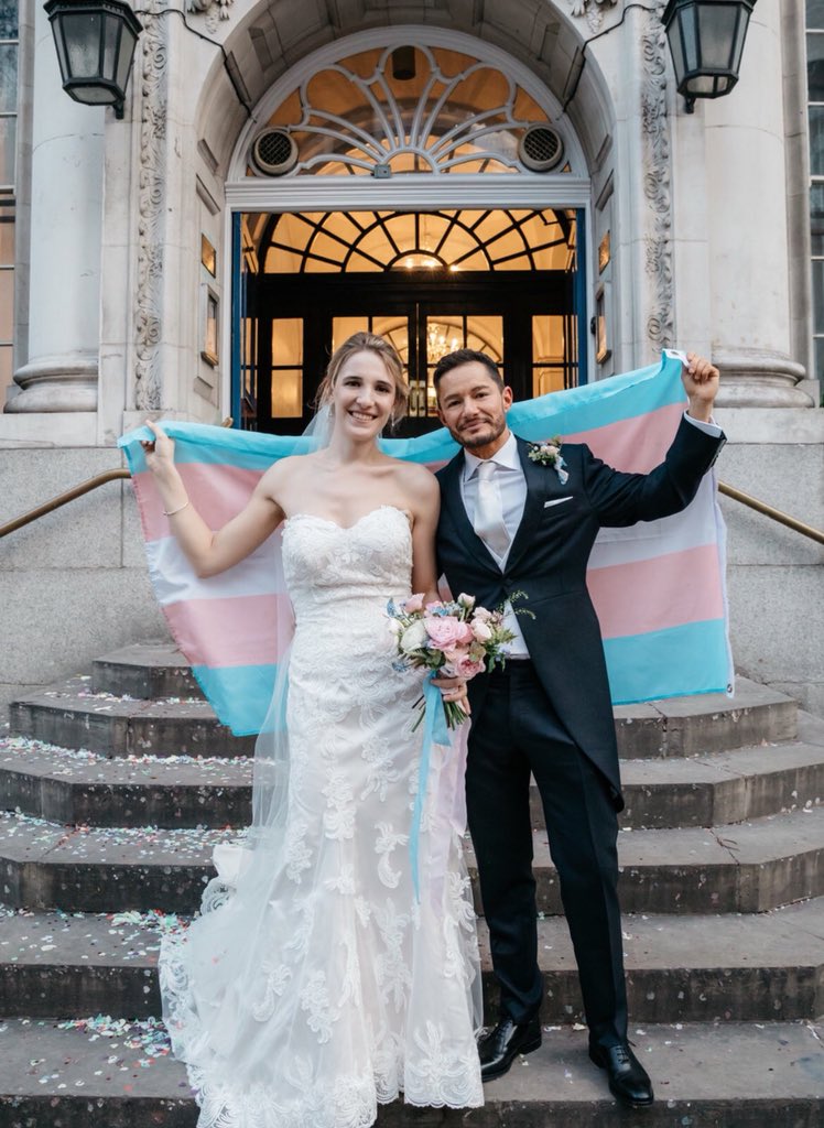 Hot on the heels of #TDOV, our #LGBT+ people of the week are the newly married @hannahw253 & @JakeGraf1.