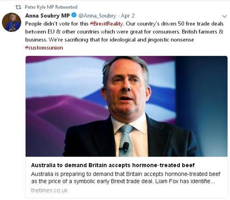 DickyCummerband's tweet photo. During #LabourCoup purge #JeremyCorbyn supporters were summarily suspended for retweeting other Party's posts by #JoannaBaxter & the oldguard #NEC Compliance team with Coup MP's cheering from the sides. Yet #PeterKyleMP can do this with impunity! Double standards much! #JC4PM https://t.co/HU2p5RflsO