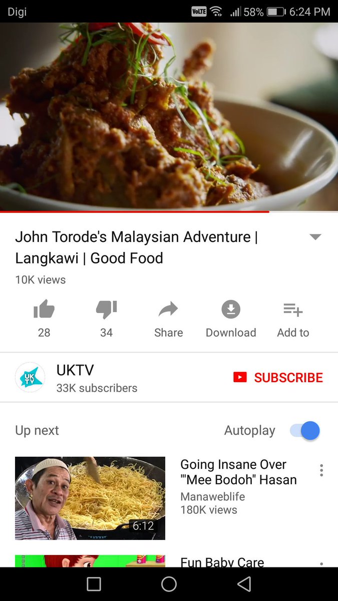 MohdVie's tweet photo. @JohnTorode1 Rendang that u eat in Malaysia. How come the skin will be crispy? Are u moron? https://t.co/MeI3VxA4gt