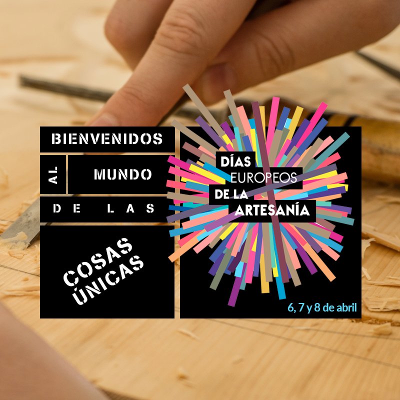 ¡No te pierdas los #diaseuropeosdelaartesania del 6 al 8 de abril! Conoce los secretos de los oficios. Consulta la programación en: diasdelaartesania.es