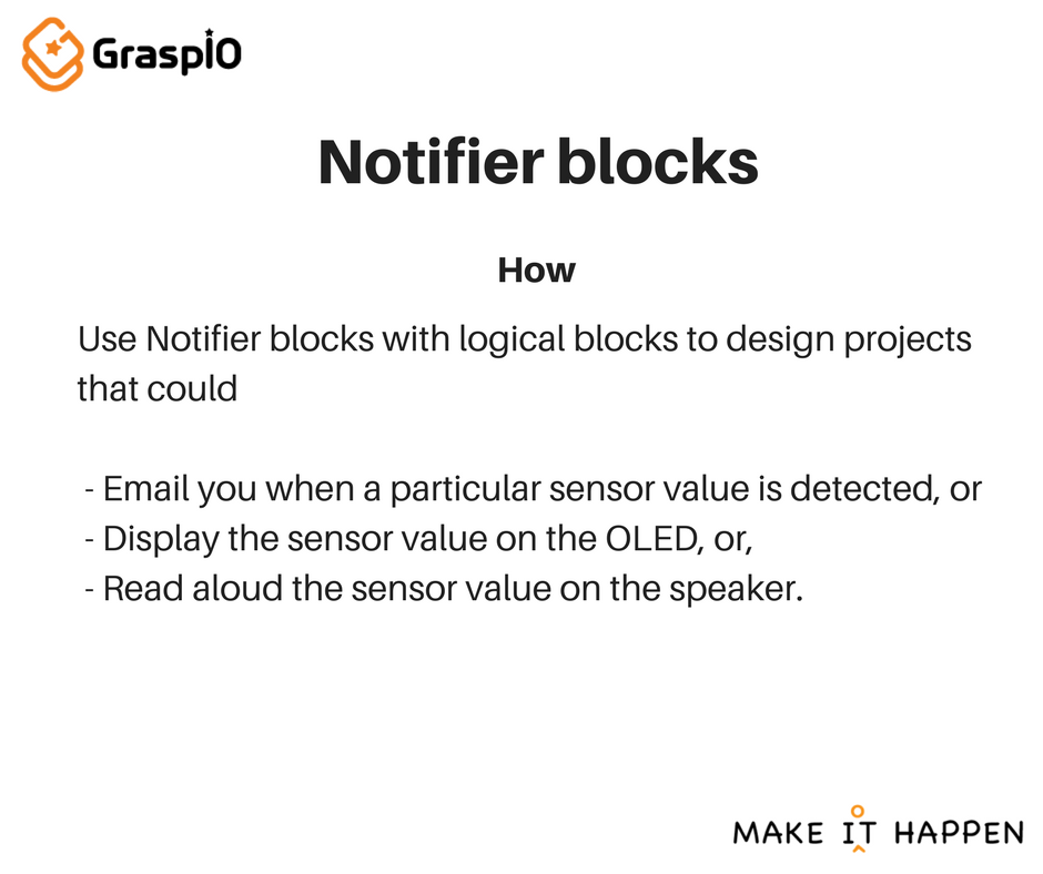 GraspIOhq's tweet photo. Curious about GraspIO's Drag Drop Programming interface?
Let's talk about today's featured category - the Notifier blocks. https://t.co/b5npcbWJ2l