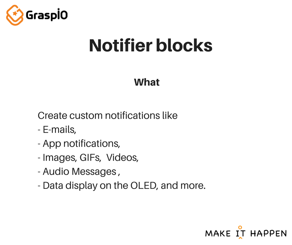 GraspIOhq's tweet photo. Curious about GraspIO's Drag Drop Programming interface?
Let's talk about today's featured category - the Notifier blocks. https://t.co/b5npcbWJ2l