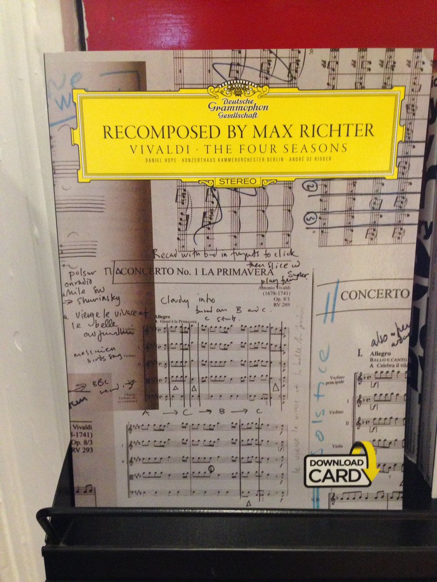 This is brilliant. If you haven't heard it you should. Book in stock here. Play just like <a href="/maxrichtermusic/">maxrichtermusic</a> 🎼😎