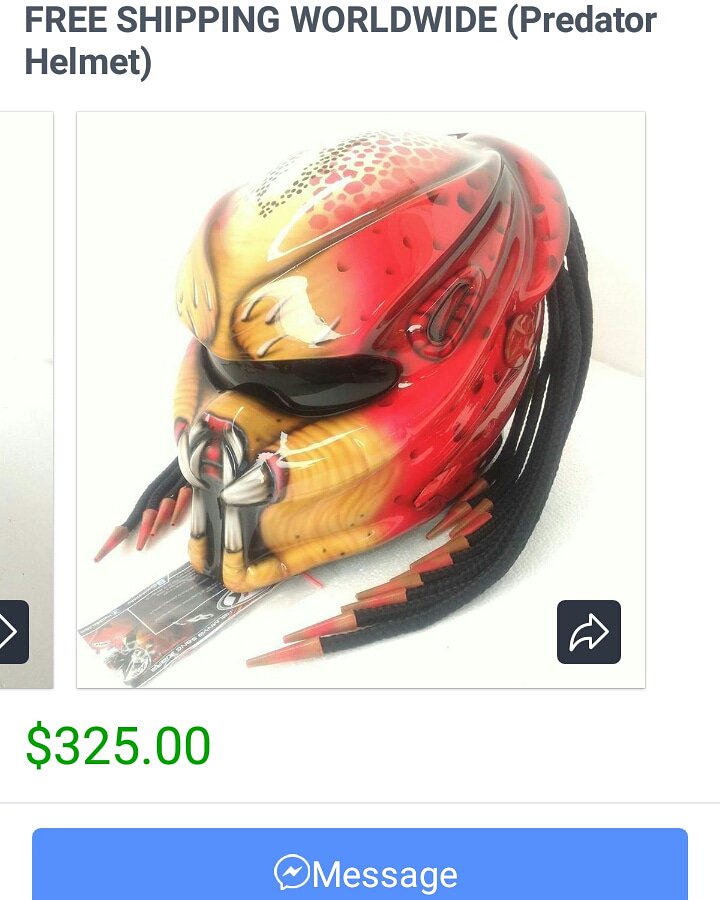 ab3nkz09's tweet photo. #predator #predators #predatorhelmet #ironman #ironman3 #ironmanhelmet #starwars #starwarsfan #starwarshelmet #stromtrooper #batman #batmanhelmet #darknight #alien #alienhelmet #masterchief #badass #badasshelmets #halomasterchiefhelmet #spartan #spartanhelmet #helmet #helmets https://t.co/VxK1moBfkW
