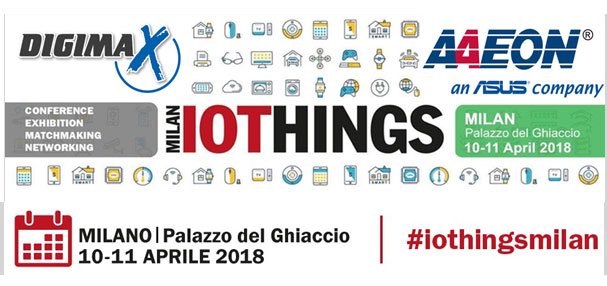 La prossima settimana non perdere l'evento @IoThingsMilan , dedicato alle soluzioni #IoT. Saremo presenti anche noi con il partner <a href="/AAEONEurope/">AAEON Europe - an ASUS assoc. co.</a> !  Save the date! #InternetOfThings #DigitalTransformation #Industry40
