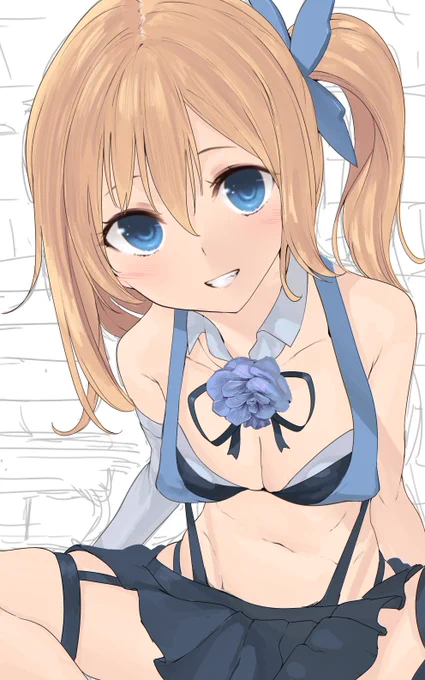 ミライアカリさん 下塗りです 