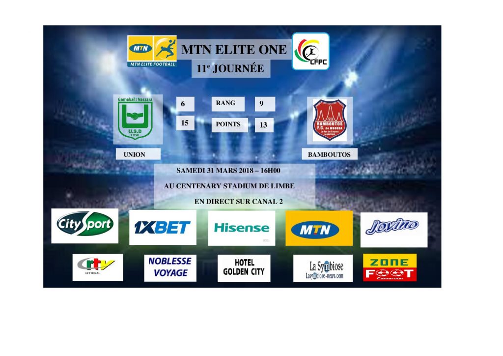 Un nouvel article (MTN Elite One 12eJ-UMS-USD: MARQUER UN GRAND COUP.) a été publié sur le site de l'Union Sportive de Douala - zonefoot.net/unionsportive/…