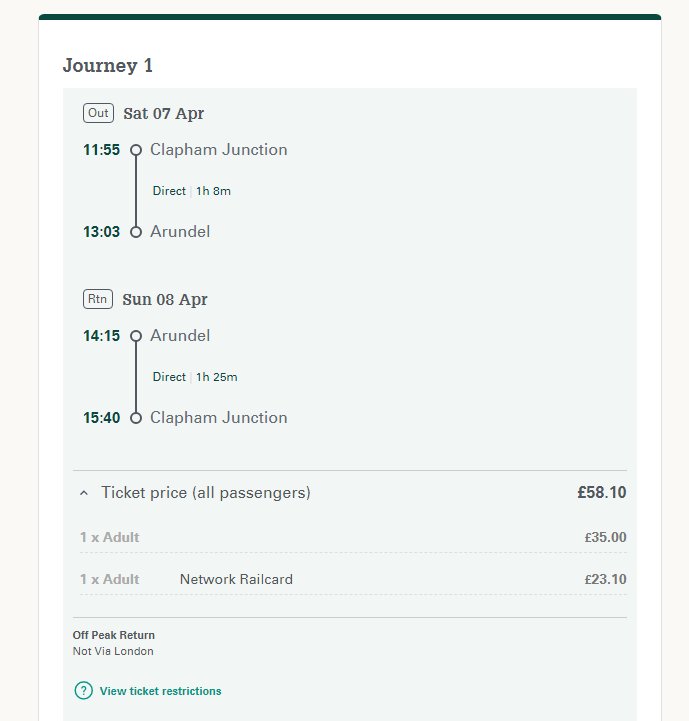 TheBeautyLocker's tweet photo. @SouthernRailUK I'm getting the below on GWR - not sure what I'm doing wrong https://t.co/jfGAd62p1X