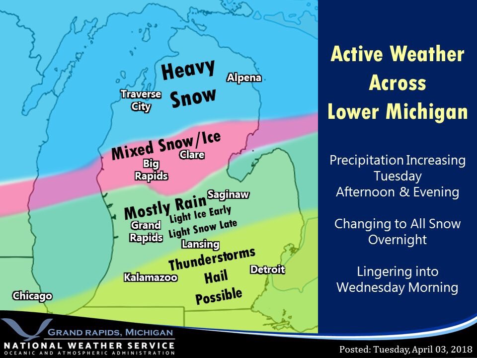 IamJenEndres's tweet image. Go home Mother Nature. You&apos;re drunk. 
Safe driving today everyone!!!
@michiganprobz
#MichiganProblems
#SpringBreak2k18