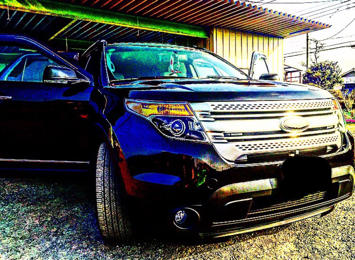 ট ইট র Le Mauvais 洗車日和だったから洗車 綺麗になった 洗車日和 暑い 手洗い 気持ちいい フォード エクスプローラー アメ車 Usa