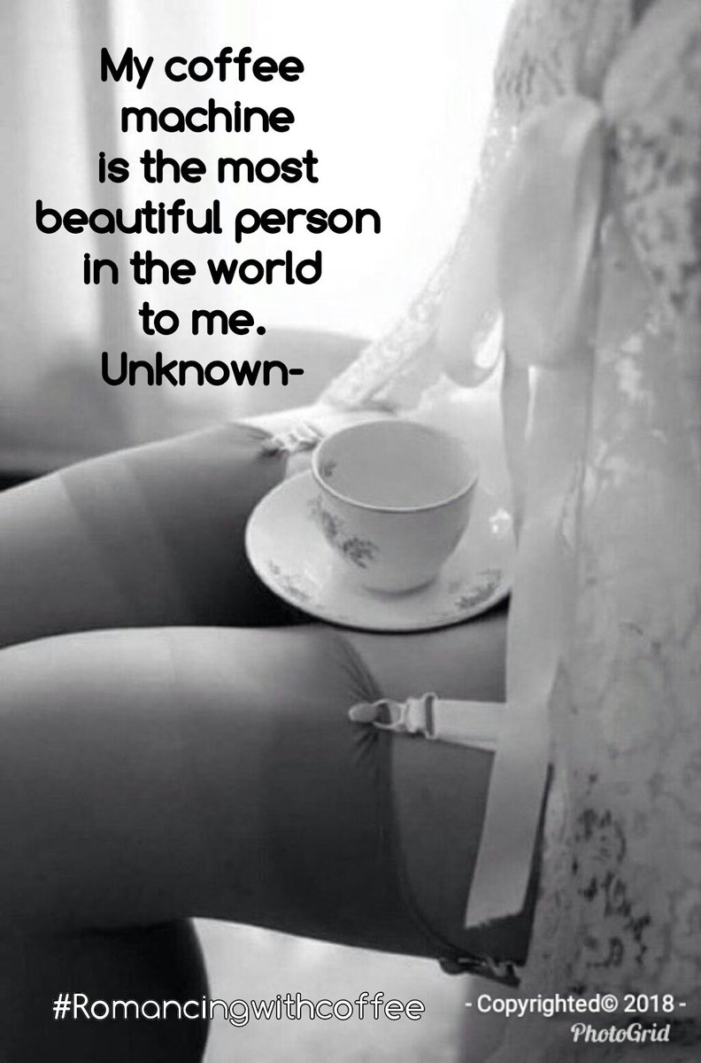 coffeeNmeDates's tweet photo. My coffee machine is the most beautiful person in the world to me.
Unknown-

#Romancingwithcoffee https://t.co/AmwoWBZrkg