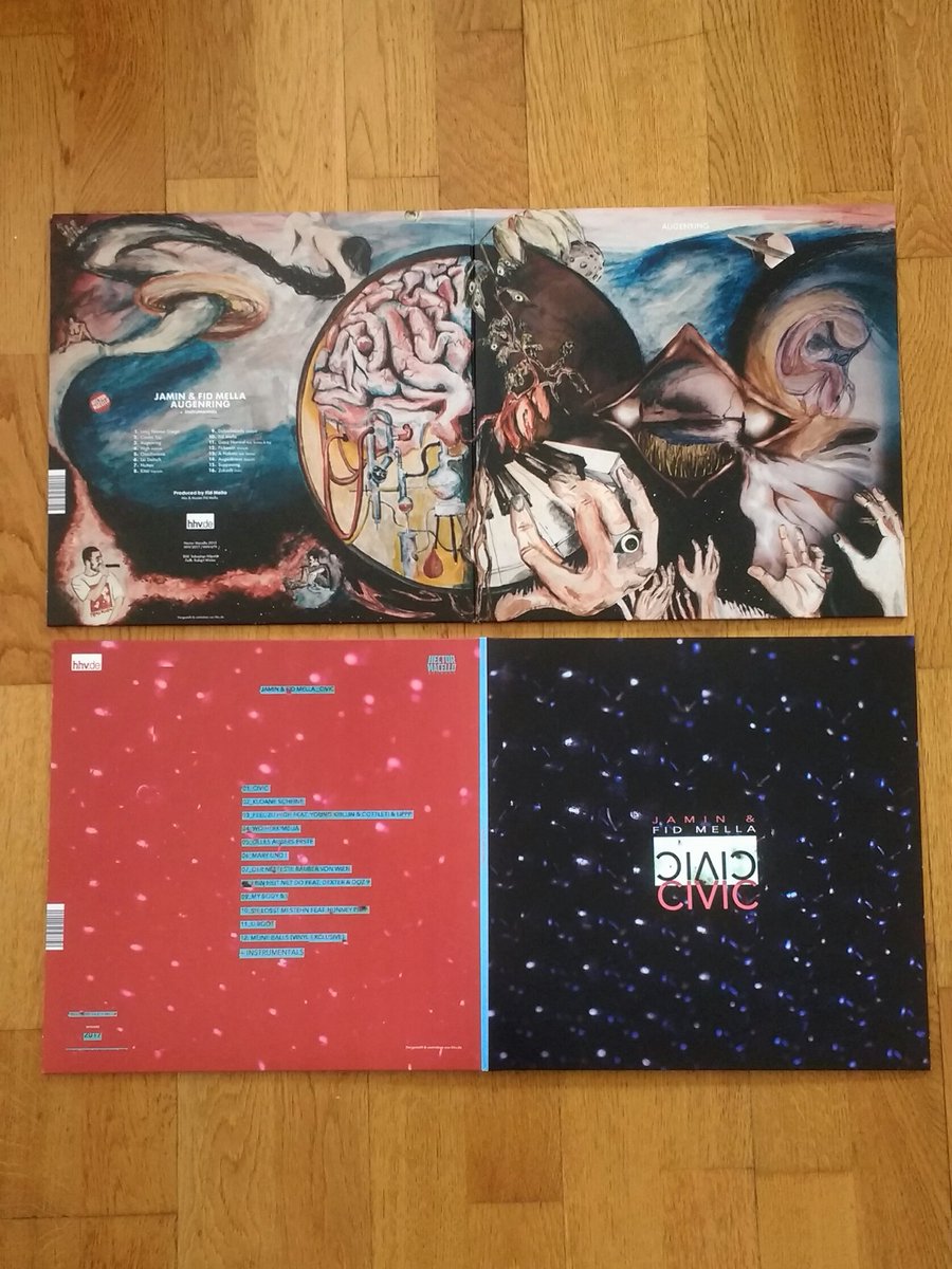 hectormacello's tweet photo. @jamin4ibk &amp; @fidmella #Augenring &amp; #CIVIC gibts jetzt auf Vinyl! 2LP Deluxe Edition inkl. Instrumentals👇
https://t.co/KpZrVeRnhG https://t.co/ncvacISR3W