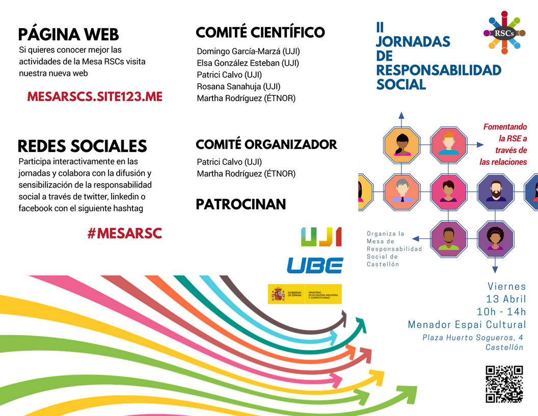 marcosgonzalezm's tweet photo. Encantado de participar y apoyar desde @Corresponsables en esta II Jornada de Responsabilidad Social organizada por la #MesaRSC de #Castellón sobre cómo fomentar la #RSE a través de las relaciones con tan buenos ponentes #territoriosresponsables https://t.co/Xy6jplupY2