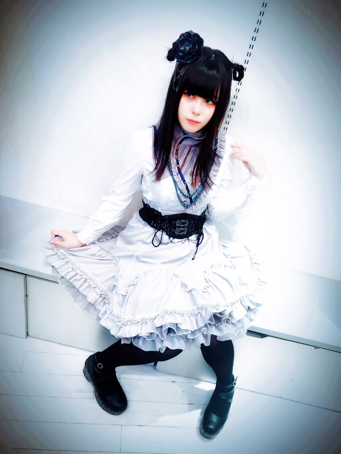 00s】 OZZ ANGELO lace-up Tunicゴスロリ平成グランジ