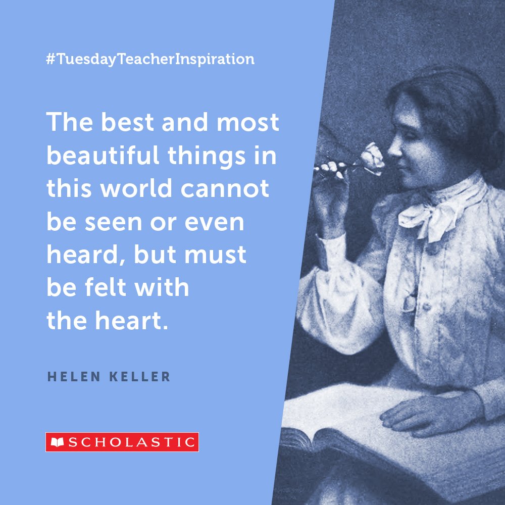 ScholasticEdu's tweet photo. Teachers make every day more beautiful! #TuesdayTeacherInspiration https://t.co/NepkLKcY1D